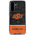 Oklahoma State University Split Jersey Galaxy A36 5G Clear Case