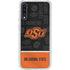 Oklahoma State University Split Jersey Galaxy A50 Clear Case