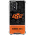 Oklahoma State University Split Jersey Galaxy A52 5G Clear Case