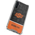Oklahoma State University Split Jersey Galaxy A54 5G Clear Case