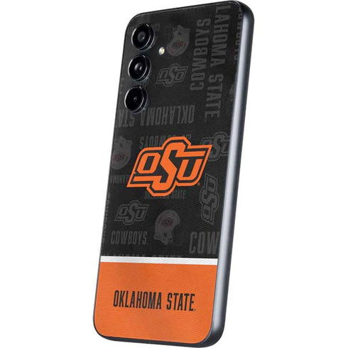 Oklahoma State University Split Jersey Galaxy A54 5G Skin