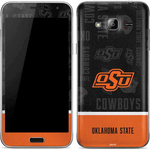 Oklahoma State University Split Jersey Galaxy J3 Skin