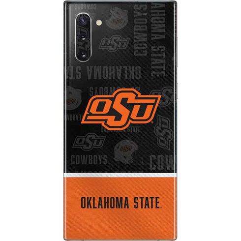 Oklahoma State University Split Jersey Galaxy Note 10 Skin