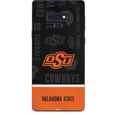 Oklahoma State University Split Jersey Galaxy Note 9 Skin