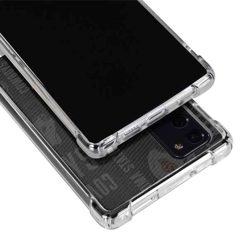 Oklahoma State University Split Jersey Galaxy Note20 5G Clear Case