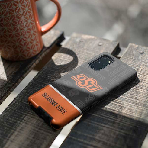 Oklahoma State University Split Jersey Galaxy S20 Plus Pro Case