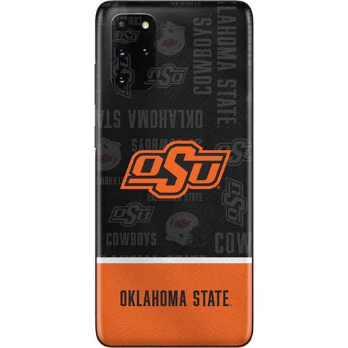 Oklahoma State University Split Jersey Galaxy S20 Plus Skin