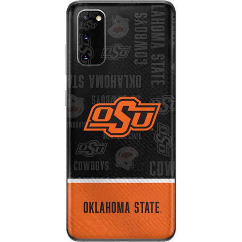 Oklahoma State University Split Jersey Galaxy S20 Skin
