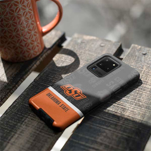 Oklahoma State University Split Jersey Galaxy S20 Ultra 5G Pro Case