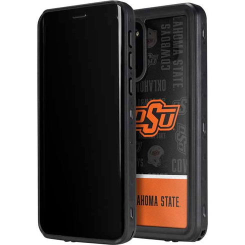 Oklahoma State University Split Jersey Galaxy S20 Waterproof Case