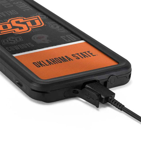 Oklahoma State University Split Jersey Galaxy S20 Waterproof Case