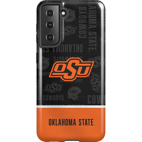 Oklahoma State University Split Jersey Galaxy S21 5G Pro Case