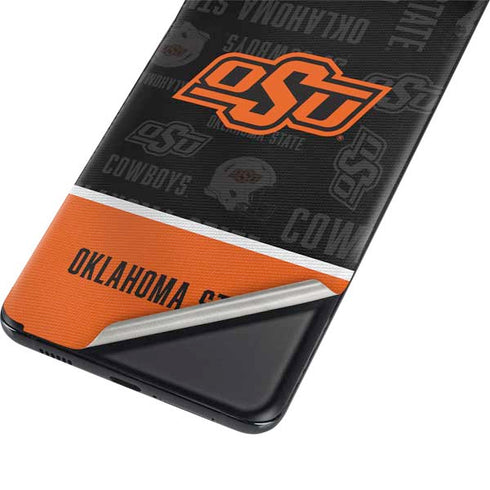 Oklahoma State University Split Jersey Galaxy S21 5G Skin