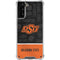 Oklahoma State University Split Jersey Galaxy S21 Plus 5G Clear Case
