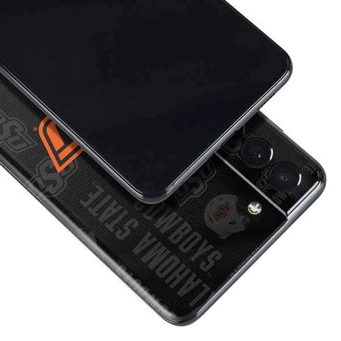 Oklahoma State University Split Jersey Galaxy S21 Plus 5G Skin