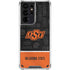 Oklahoma State University Split Jersey Galaxy S21 Ultra 5G Clear Case
