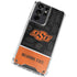 Oklahoma State University Split Jersey Galaxy S21 Ultra 5G Clear Case