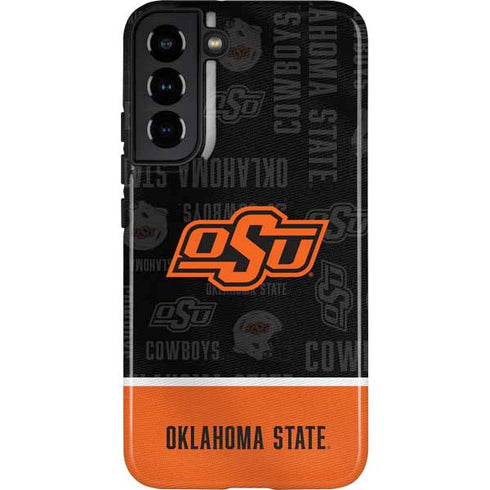 Oklahoma State University Split Jersey Galaxy S22 Plus Pro Case