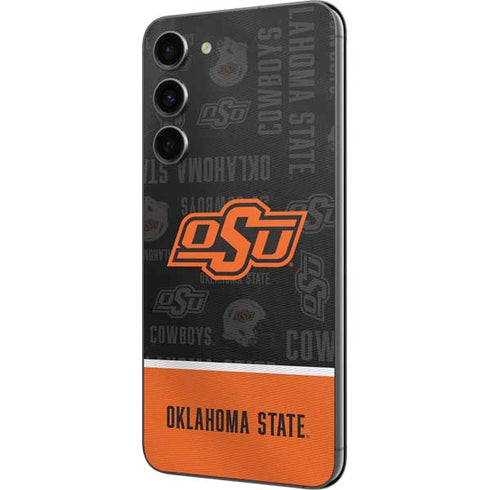 Oklahoma State University Split Jersey Galaxy S23 FE Skin