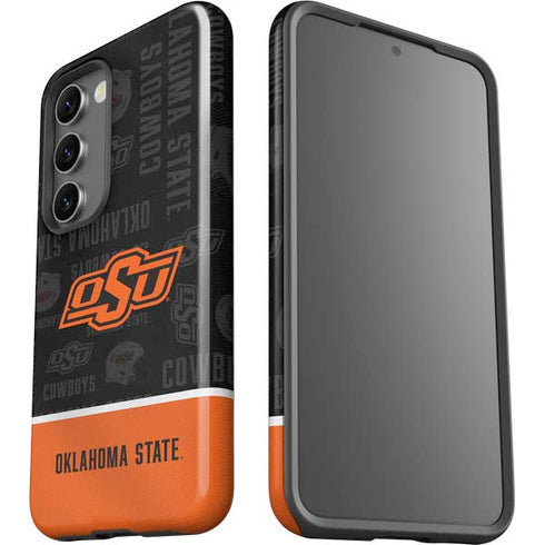 Oklahoma State University Split Jersey Galaxy S23 Plus Pro Case