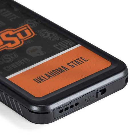 Oklahoma State University Split Jersey Galaxy S23 Waterproof Case