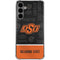 Oklahoma State University Split Jersey Galaxy S24 Plus Clear Case