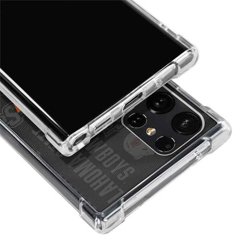 Oklahoma State University Split Jersey Galaxy S24 Ultra Clear Case