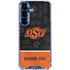 Oklahoma State University Split Jersey Galaxy S25 Plus Clear Case