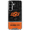 Oklahoma State University Split Jersey Galaxy S26 Clear Case