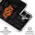 Oklahoma State University Split Jersey Galaxy S26 Clear Case