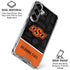 Oklahoma State University Split Jersey Galaxy S26 Clear Case