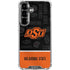 Oklahoma State University Split Jersey Galaxy S26 Plus Clear Case