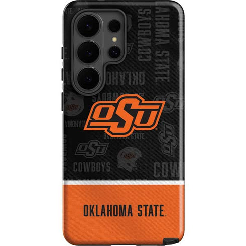 Oklahoma State University Split Jersey Galaxy S26 Ultra Impact Case