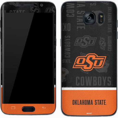 Oklahoma State University Split Jersey Galaxy S7 Skin