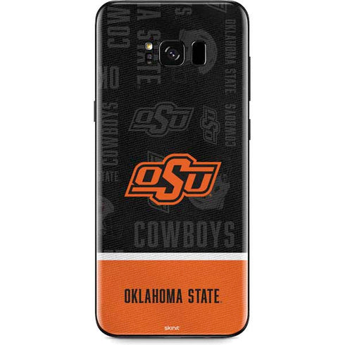 Oklahoma State University Split Jersey Galaxy S8 Skin