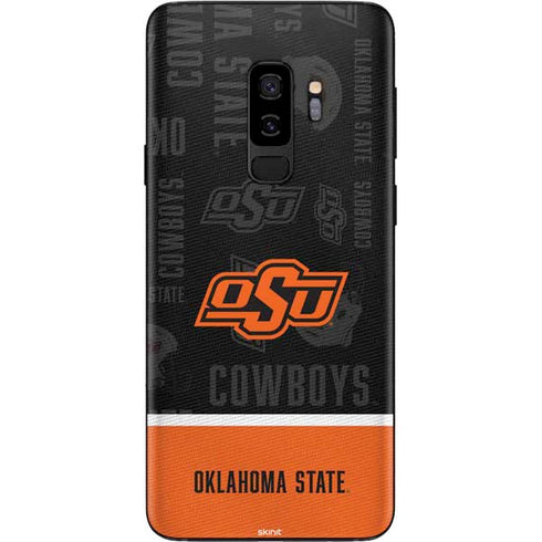 Oklahoma State University Split Jersey Galaxy S9 Plus Skin