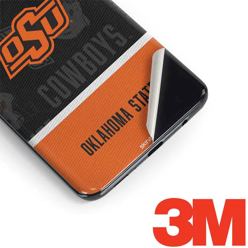 Oklahoma State University Split Jersey Galaxy S9 Plus Skin