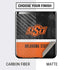 Oklahoma State University Split Jersey Galaxy Z Flip Skin
