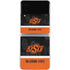 Oklahoma State University Split Jersey Galaxy Z Flip3 5G Skin
