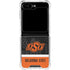 Oklahoma State University Split Jersey Galaxy Z Flip5 5G Clear Case