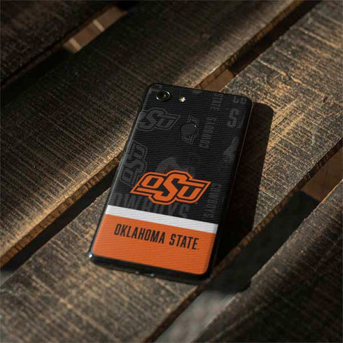 Oklahoma State University Split Jersey Google Pixel 3 Skin