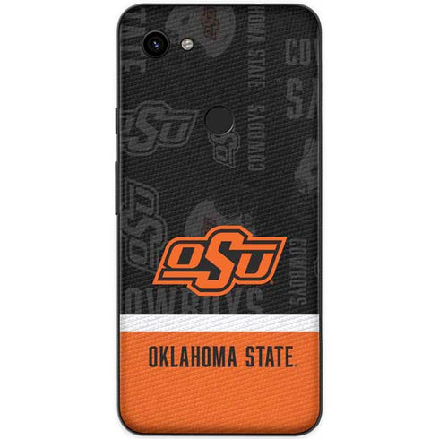 Oklahoma State University Split Jersey Google Pixel 3a Skin