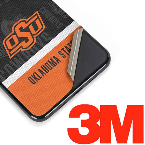Oklahoma State University Split Jersey Google Pixel 3a Skin