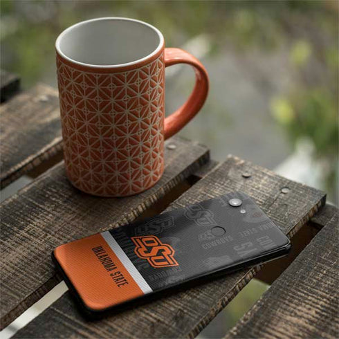 Oklahoma State University Split Jersey Google Pixel 3a Skin