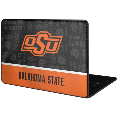 Oklahoma State University Split Jersey Google Pixelbook Go Skin