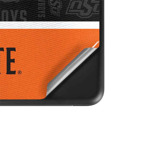 Oklahoma State University Split Jersey Google Pixelbook Go Skin