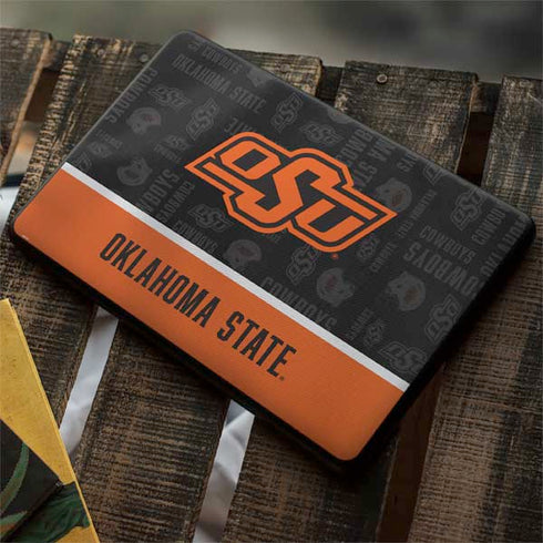 Oklahoma State University Split Jersey Google Pixelbook Go Skin