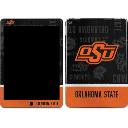 Oklahoma State University Split Jersey iPad Skins
