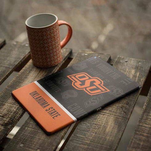 Oklahoma State University Split Jersey iPad Skins