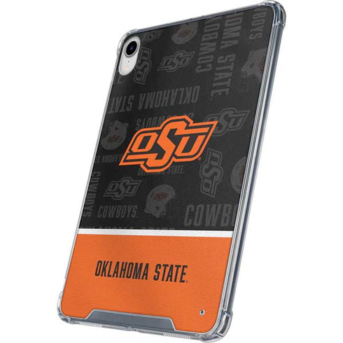Oklahoma State University Split Jersey iPad 11th Gen (2025) Clear Case